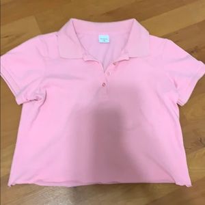 Cropped polo
